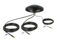 Delock Multiband LTE UMTS GSM GPS SMA Antenna omnidirectional roof mount outdoor