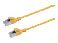 Prokord Slim CAT 6a U/FTP 1m Netværkskabel Yellow