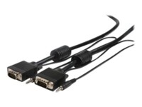 Prokord VGA- / lydkabel 2m Sort