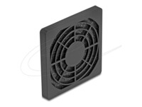 DeLOCK Ventilatorskærm 1-pack Sort