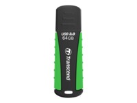 Transcend JetFlash 810 64GB USB 3.0 USB stick Sort Grøn