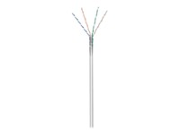 goobay CAT 5 Foldet uskærmet snoet par (F/UTP) 100m Bulkkabel Grey