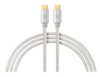 Nedis Charge & AV Support Cable USB Type-C kabel 1m Sølv