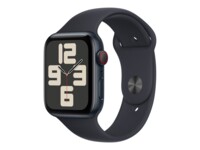 Apple Watch SE (GPS + Cellular) 44 mm Sort SmartWatch
