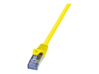 LogiLink PrimeLine CAT 6a SFTP, PiMF 3m Patchkabel Yellow