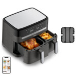 Tefal Dual Easy Fry & Grill EY905B 2700W Grå