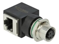 DeLOCK CAT 5e Netværksadapter Sort