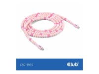 Club 3D USB Type-C kabel 2m Pink
