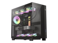 GameMax Infinity NEX C53 BK Tower ATX Sort Transparent