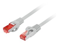 Lanberg CAT 6 Kabel med folie og kobberfletning (FTP) 5m Patchkabel Grå