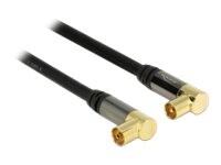 DeLOCK Antennekabel Koaksial 5m Sort Sort