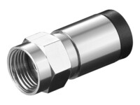 goobay Antenne-konnektor Sølv