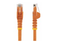 StarTech.com 5m CAT6 Cable - Orange Snagless CAT 6 Wire - 100W RJ45 UTP 650MHz Category 6 Network Patch Cord UL/TIA (N6PATC5MOR) CAT 6 Ikke afskærmet parsnoet (UTP) 5m Patchkabel Orange