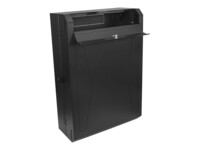 StarTech.com 6U Wall Mount Network Cabinet - Vertical Wall Mount Patch Panel Rack - 30' Server Room Cabinet (RK630WALVS) Stativindelukkekabinet Sort