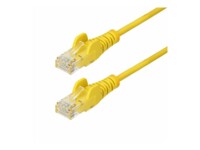 StarTech.com 10m Yellow Slim CAT6 Ethernet Cable, Snagless, 28AWG, LSZH CAT 5/5e/6 Ikke afskærmet parsnoet (UTP) 10m Patchkabel Yellow
