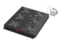 DIGITUS Professional DN-19 FAN-4-SRV-B Racktag med 2 blæsere 1-pack Sort