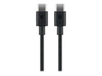 goobay USB Type-C kabel 1m Sort