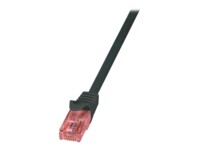 LogiLink PrimeLine CAT 6a SFTP, PiMF 3m Patchkabel Sort