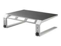 StarTech.com Monitor Riser Stand - For up to 32' Monitor - Height Adjustable - Computer Monitor Riser - Steel and Aluminum (MONSTND) Stativ Monitor 32'