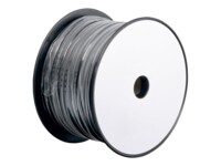 goobay 100m Bulk telefonkabel Sort