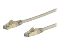 StarTech.com 10m CAT6A Ethernet Cable, 10 Gigabit Shielded Snagless RJ45 100W PoE Patch Cord, CAT 6A 10GbE STP Network Cable w/Strain Relief, Grey, Fluke Tested/UL Certified Wiring/TIA - Category 6A - 26AWG (6ASPAT10MGR) CAT 6a Afskærmet parsnoet (STP) 10