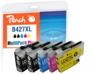 Peach PI500-402 Sort, Cyan, Magenta, Gul 6000 sider Blæk