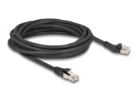 DeLOCK CAT 8.1 S/FTP 5m Patchkabel Sort