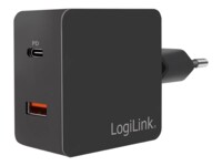 LogiLink Adapter 18Watt 1xUSB-A 2.0 1xUSB-C