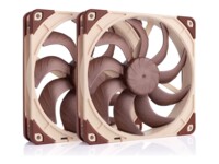 Noctua NF-A14X25 G2 PWM SX2-PP Fan 2-pack Beige Brun 140 mm