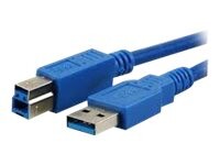 MediaRange USB-kabel 5m Blå