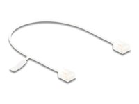 DeLOCK CAT 6 Ikke afskærmet parsnoet (UTP) 30cm Patchkabel Hvid
