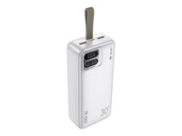 Tracer BLAZE Powerbank 30000mAh 65Watt 2xUSB-A 2.0 1xUSB-C Hvid