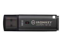 Kingston Technology IronKey Locker+ 50 G2 32GB 3.2 Gen 1 USB stick Sort