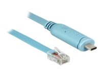 DeLOCK 3m Serielt kabel Blå