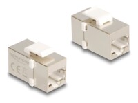 DeLOCK CAT 6 Kabel med folie og kobberfletning (FTP) Netværkskobling Hvid Sølv