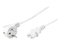 goobay Strømkabel 1.5m Hvid