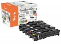 Peach PT1187 Sort Cyan Lyserød Gul 3150 sider Toner