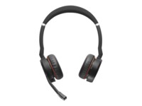 Jabra Evolve 75 SE UC Stereo Trådløs Høretelefoner Sort