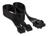 CORSAIR Strømkabel Sort