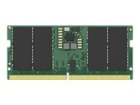 Kingston ValueRAM DDR5 SDRAM 32GB 3200MHz CL52 Clocked unbuffered On-die ECC SO DIMM 262-PIN