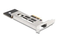 DeLOCK Lagrings mobil rack M.2 Grå
