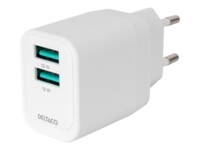 DELTACO Adapter 12Watt 1xUSB-A 2.0