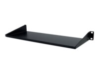 StarTech.com Server Rack Shelf - 1U - 7in Depth Fixed Mount - 33lbs / 15kg Rackhylde Sort
