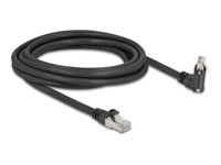 DeLOCK CAT 6 S/FTP 3m Netværkskabel Sort