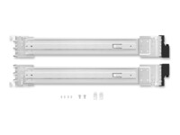 Lenovo Kit til rack med spor Sort Sølv