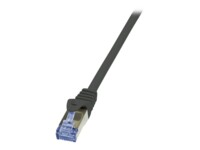 LogiLink PrimeLine CAT 6a SFTP, PiMF 5m Patchkabel Sort