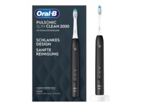 Oral-B Pulsonic Slim Clean 2000 Elektrisk Tandbørste Sort Hvid