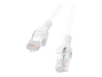 Lanberg CAT 6 Ikke afskærmet parsnoet (UTP) 2m Patchkabel Hvid RAL 9010