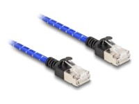 DeLOCK CAT 6a U/FTP 30cm Netværkskabel Blå