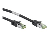 goobay CAT 8.1 SFTP, PiMF 1m Netværkskabel Sort